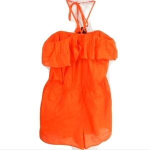 J. Crew Cotton Ruffle Romper